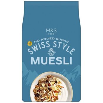 M&S No Added Sugar Swiss Style Muesli (1kg)