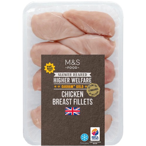 M&S Oakham Gold Chicken Breast Fillets