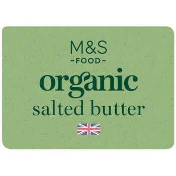 M&S Organic British Salted Butter (250g)