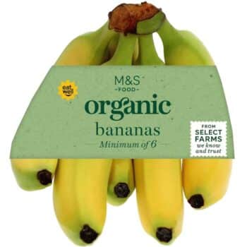 M&S Organic Fairtrade Bananas