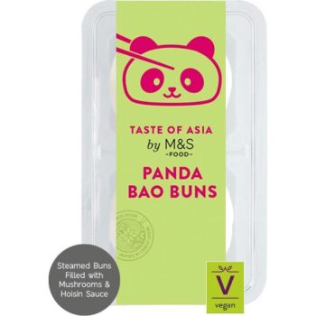 M&S Panda Bao Buns Taste of Asia