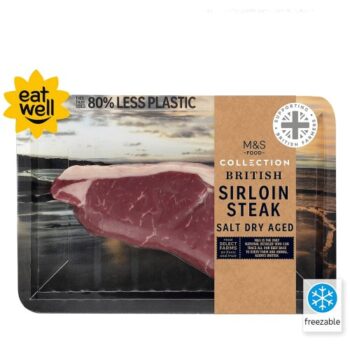 M&S Salt Dry Aged Sirloin Steak (240g)