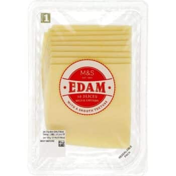M&S Sliced Edam Cheese 10 Slices