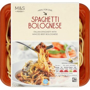 M&S Spaghetti Bolognese