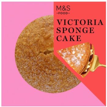 M&S Victoria Sandwich Cake