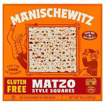 Manischewitz Gluten Free Matzo Style Squares Cracker (284g)