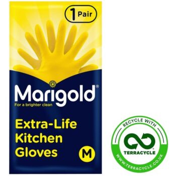 Marigold Extra Life Kitchen Gloves Medium 1 Pair