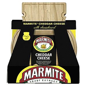 Marmite Cheddar Cheese with Cheeseboard (180g)