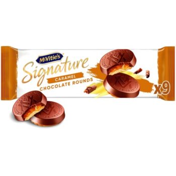 McVitie's Signature Caramel Chocolate Rounds (109g)