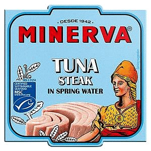 Minerva Tuna Steak in Spring Water (160g)