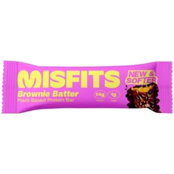 Misfits Plant-Based Protein Bar Brownie Batter (50g)