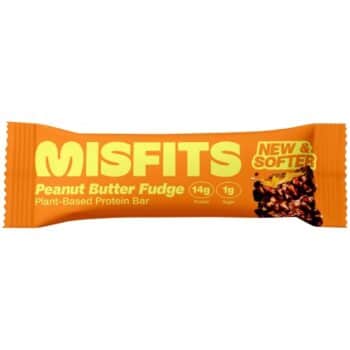 Misfits Plant-Based Protein Bar Peanut Butter Fudge (50g)