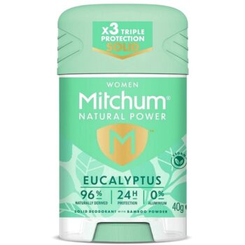 Mitchum Women Natural Power 24HR Protection Eucalyptus Stick (40g)