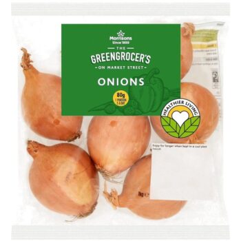Morrisons Brown Onions (1kg)