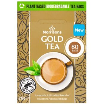 Morrisons Gold 80 Tea Bags