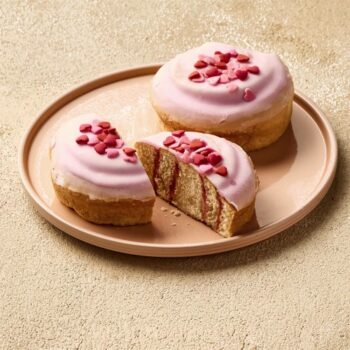 Morrisons Heart Raspberry Swirl Buns (2)