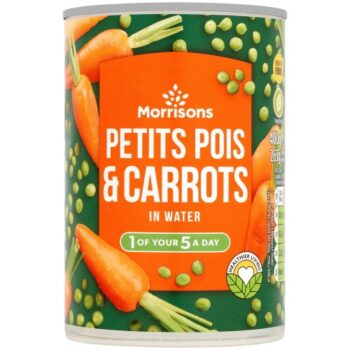 Morrisons Petits Pois & Carrots (400g)