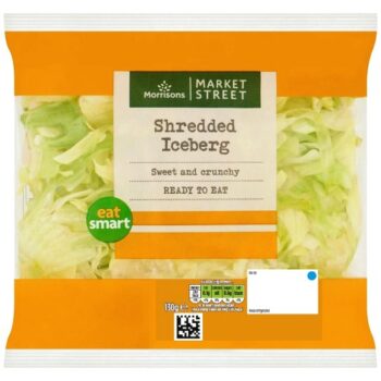 Morrisons Shredded Iceberg Lettuce