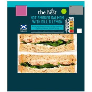Morrisons The Best Hot Smoked Salmon Sandwich