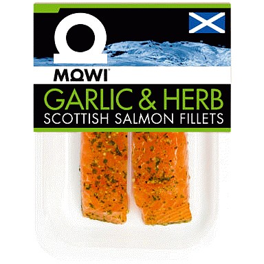 Mowi Infusions Garlic & Herb Scottish Salmon Fillets