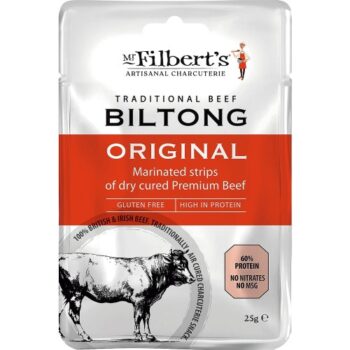Mr Filberts Traditional Beef Biltong Original (25g)