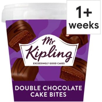 Mr Kipling Double Chocolate Cake Bites (205g)
