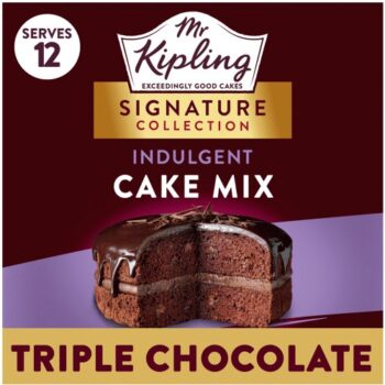 Mr Kipling Signature Baking Triple Chocolate Cake Mix (416g)