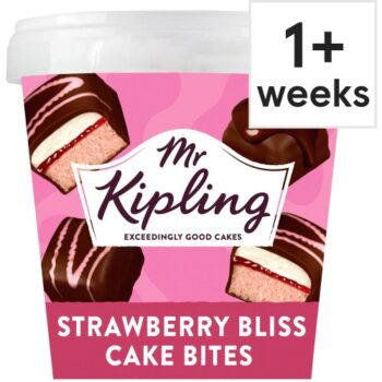 Mr Kipling Strawberry Bliss Cake Bites (205g)