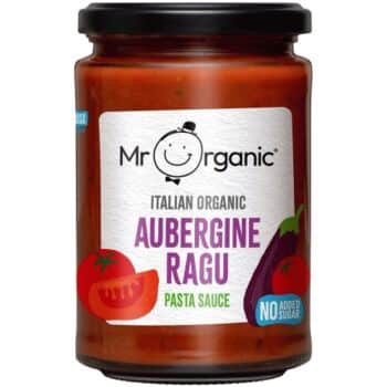 Mr Organic Aubergine Ragu Pasta Sauce (350g)