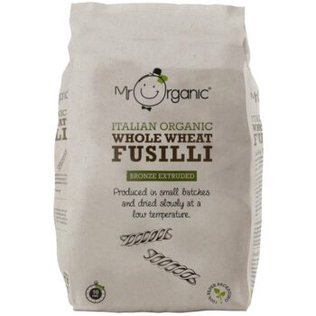 Mr Organic Italian Whole Wheat Fusilli Pasta (500g)