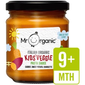 Mr Organic Kids Pasta Sauce Carrot Sweet Potato & Courgette 9 months (200g)