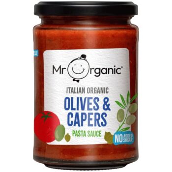Mr Organic Olives & Capers Pasta Sauce (350g)
