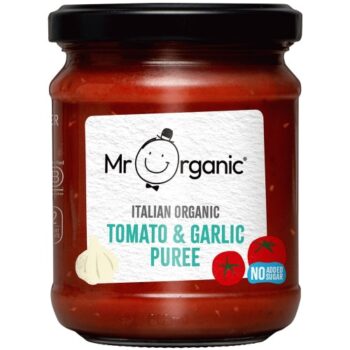 Mr Organic Tomato & Garlic Puree (200g)