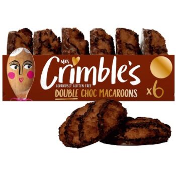 Mrs Crimble's 6 Double Choc Macaroons (195g)