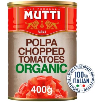 Mutti Organic Chopped Tomatoes (400g)