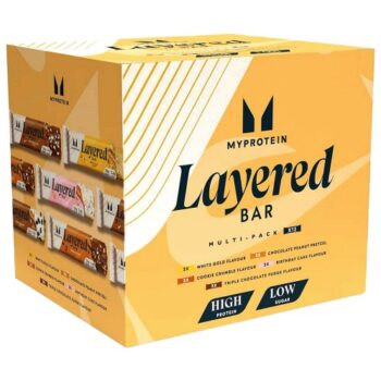 Myprotein Layered Bar Variety (12 x 60g)