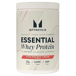 Myprotein Strawberry Cream Flavour Essential Whey Protein (300g)