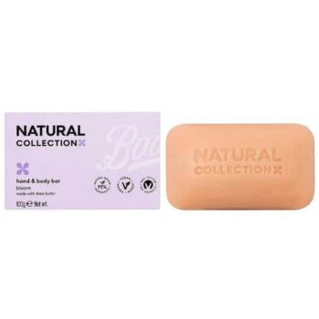 Natural Collection Hand & Body Bar Bloom Rose Pink Pepper (100g)