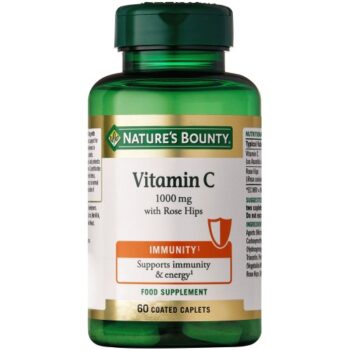 Nature's Bounty Vitamin C with Rose Hips Coated Caplets (100 x 1000mg)