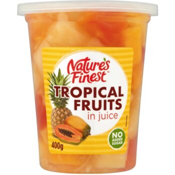 Nature's Finest Tropical Fruit Salad in Juice (400g)