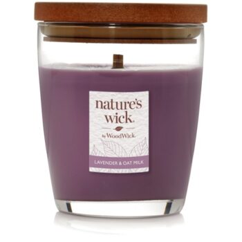 Natures Wick Candle Lav&Oat Milk