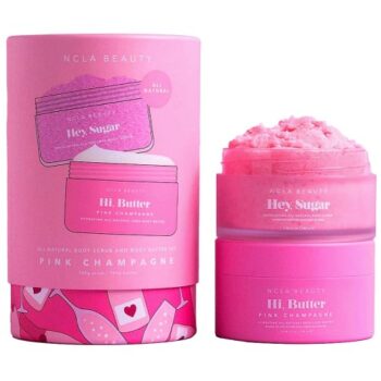 NCLA Beauty Ncla Pink Champagne Body Care Set 2 Pcs Each (100ml)