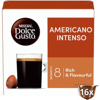 Nescafe Dolce Gusto Americano Intenso Coffee Pods (16 Servings) (16 x 132.8g)