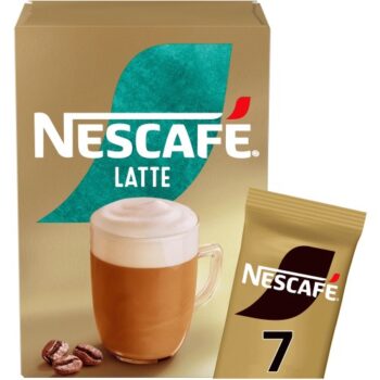 Nescafe Latte Instant Coffee Sachets (7 x 18g)