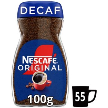 Nescafe Original Decaff Instant Coffee (100g)