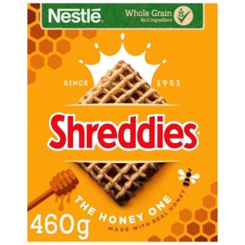 Nestle Shreddies Honey Cereal (460g)