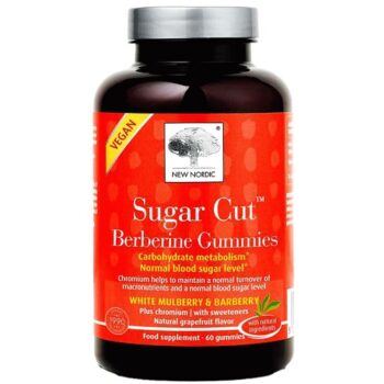 New Nordic Sugar Cut Berberine Gummies (60)