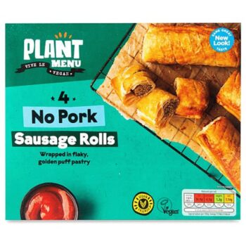 No Pork Sausage Rolls (4)