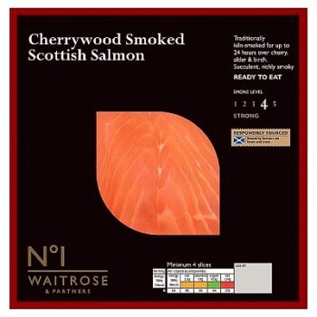 No.1 Cherrywood Smoked Scottish Salmon (100g)