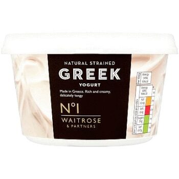 No.1 Strained Natural Greek Yogurt (500g)